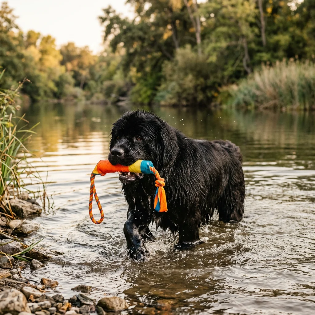 Schwimmspielzeug für die Weser
