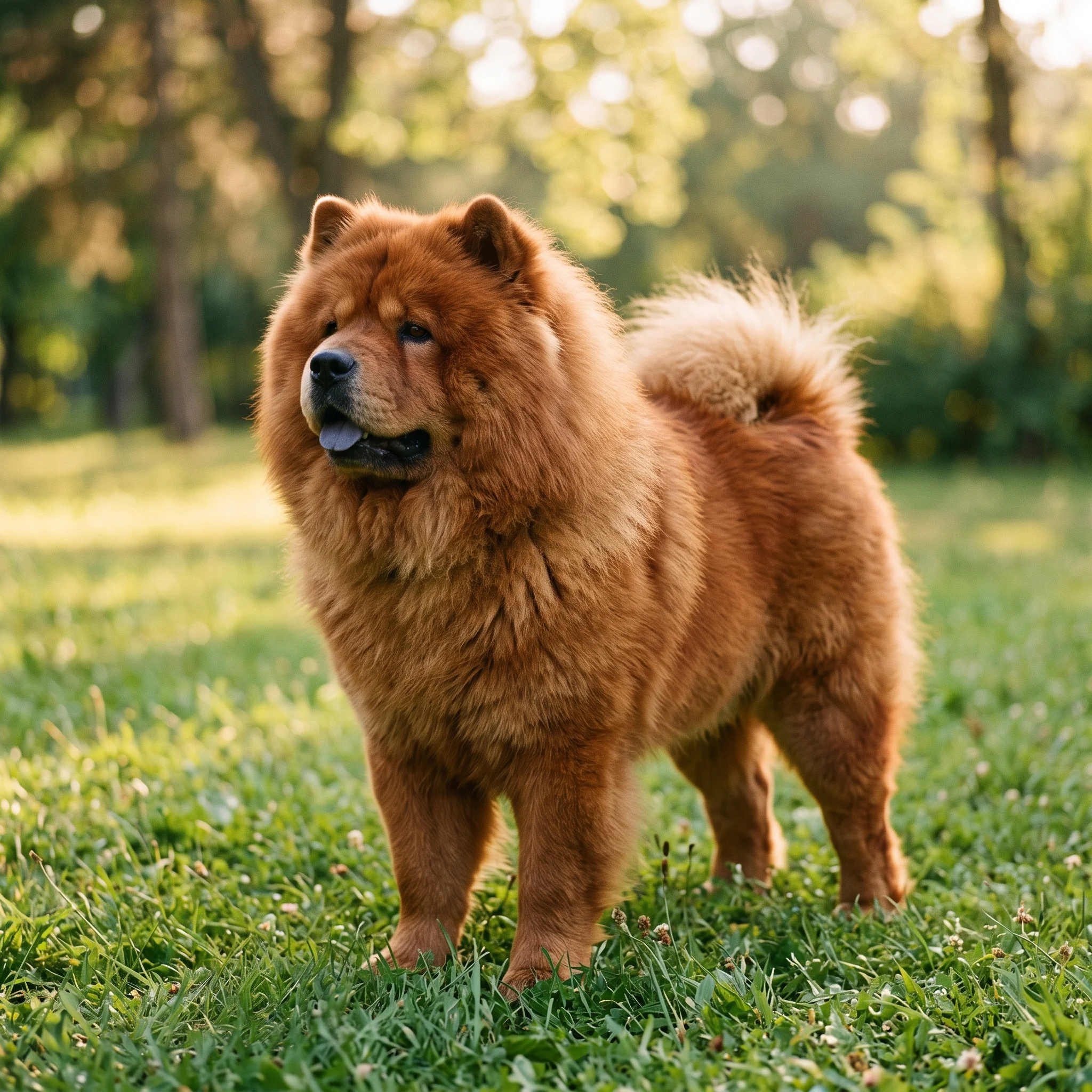 Chow Chow Die Lider rollen sich nach innen