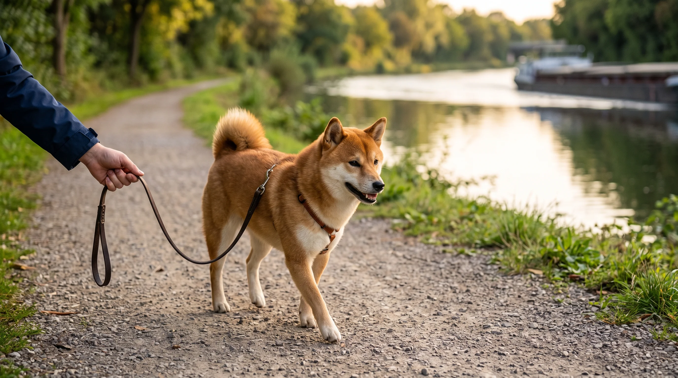 Hund und Halter in Herne