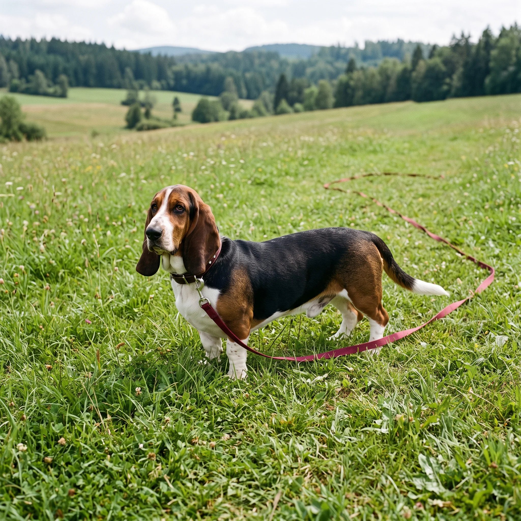 Schleppleine für die Rheinwiesen