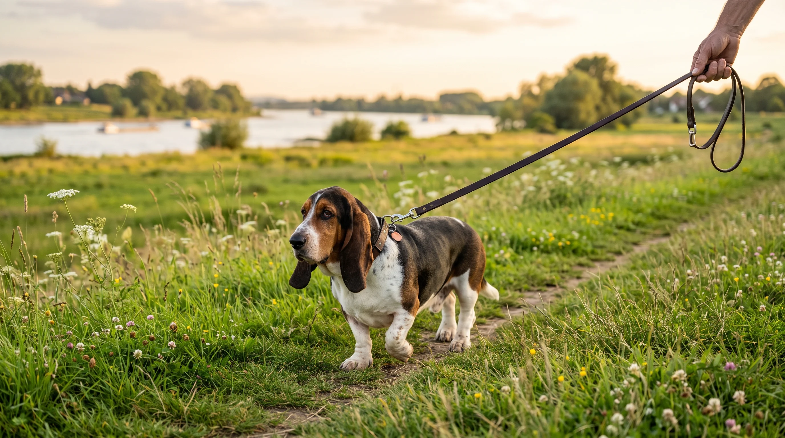 Hund und Halter in Neuss