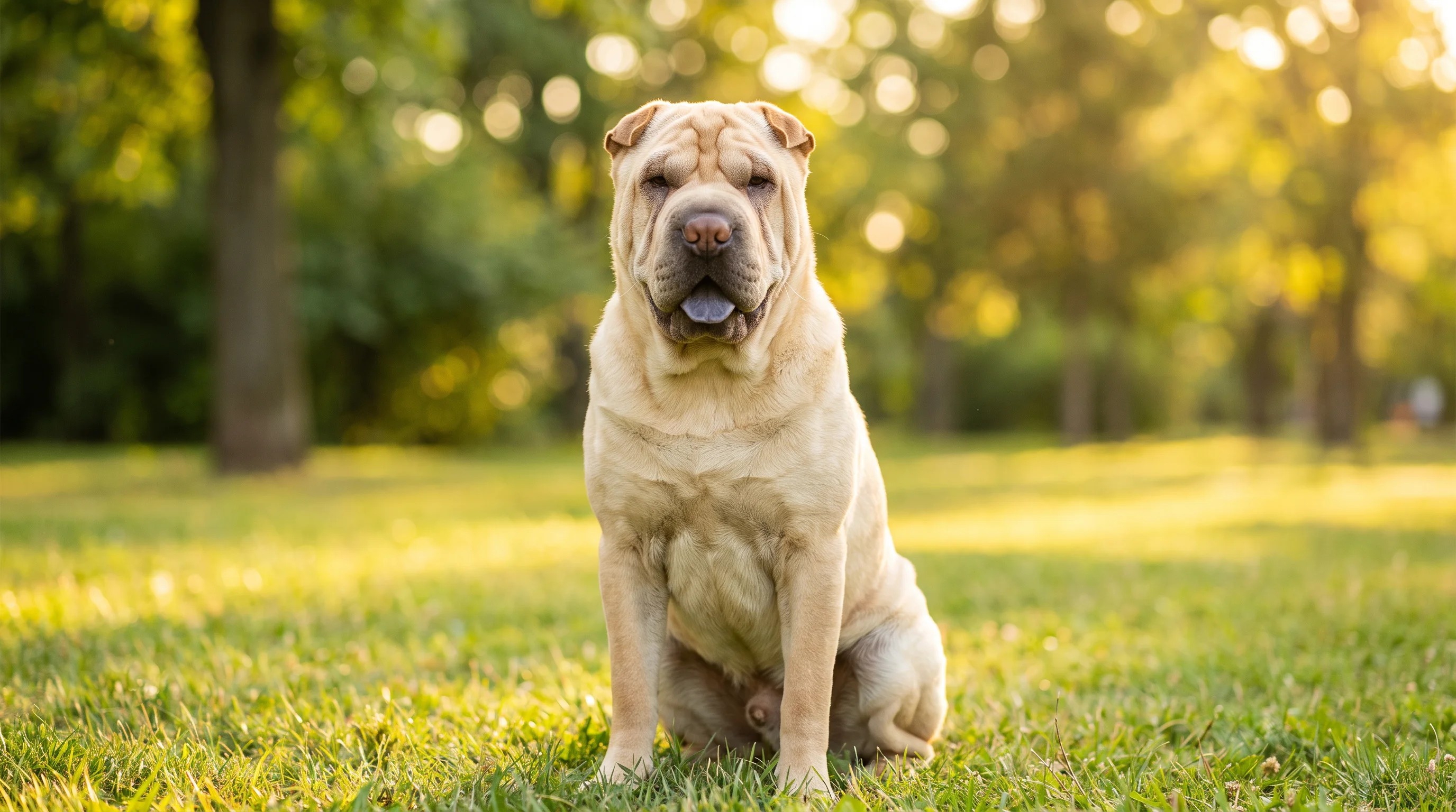 Shar Pei Portrait