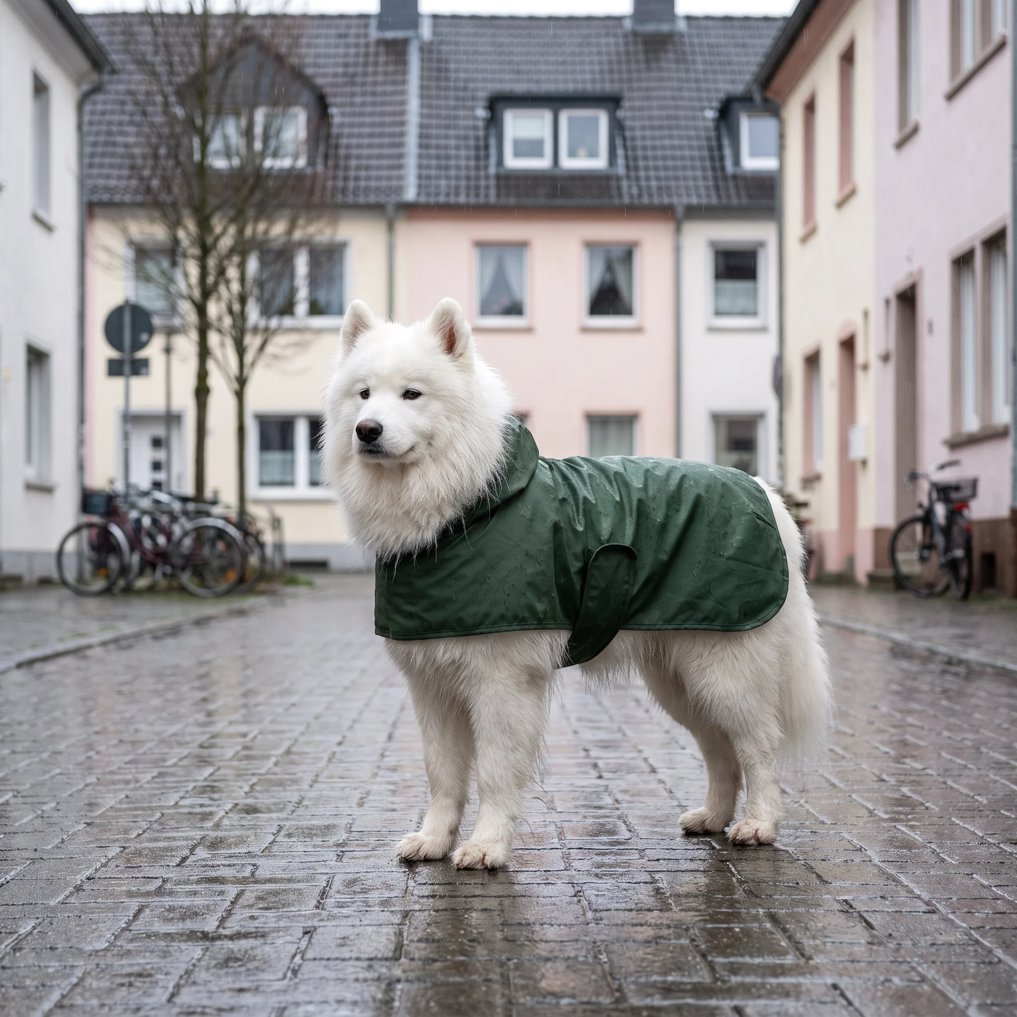 Regenmantel für nasse Tage