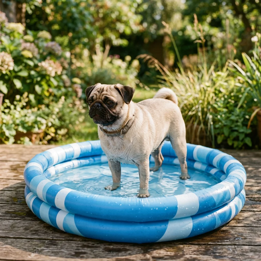 Aufblasbarer Hundepool
